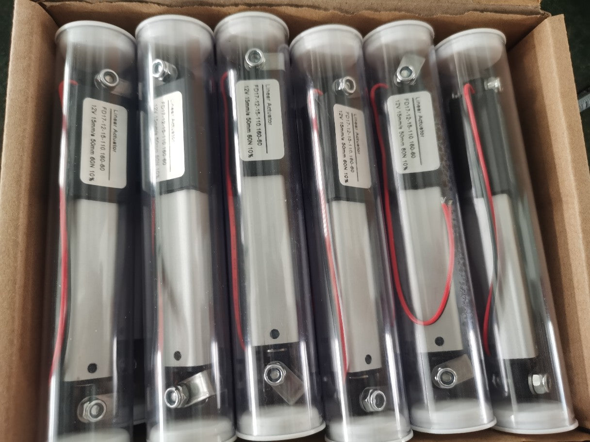 BH-04-Mirco Electric Linear Actuator 30mm/50mm/100mm/150mmStroke DC 12V 30N/60N/90N/180N Motor For Remote Controls Automation Robotics