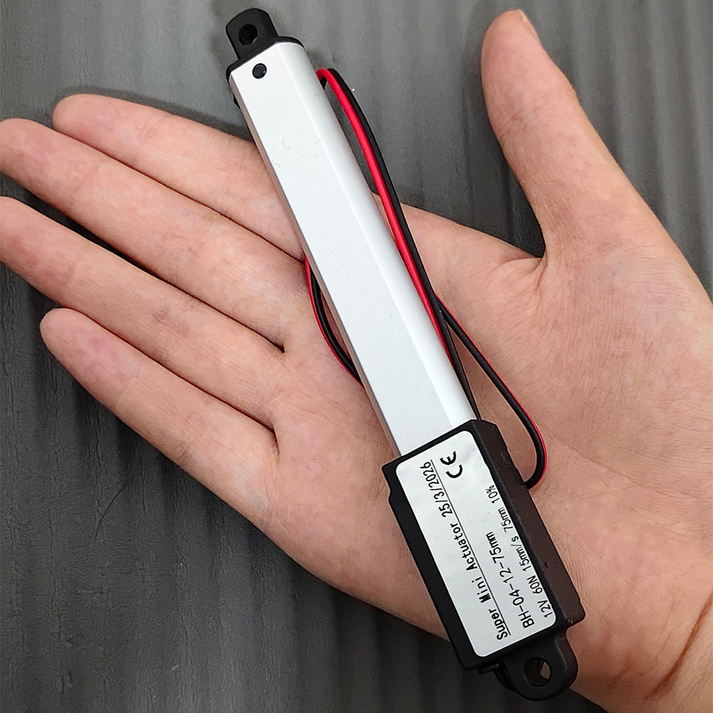 BH-04-Mirco Electric Linear Actuator Small Motor  30mm/50mm/100mm/150mmStroke 30N/60N/90N/180N Motor For Remote Controls Automation Robotics,Cabinets Window Opener Robitcs