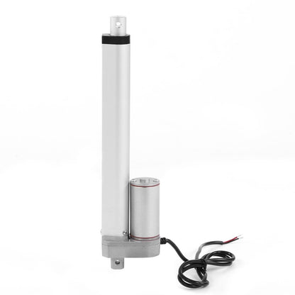 BH-03-Mini Linear Actuator 406mm-600mm 12V 24vDC ,linear motor  for fire-fighting window-Stroke16-18-20-22-24inch Max Load 1500N 330LBS , Silver