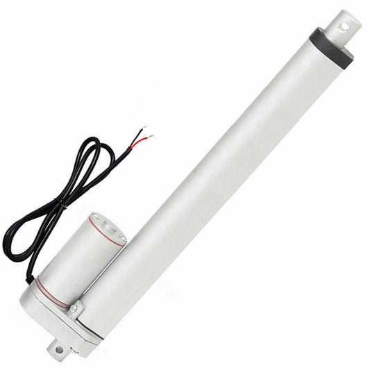 BH-03 Mini Linear Actuator 650mm-700mm-750mm-800mm 24vDC ,linear motor  for fire-fighting window-Stroke26-28-30-32inch Max Load 1500N 330LBS , Silver
